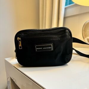 Marc Jacobs Black Belt Bag with Classic Design
